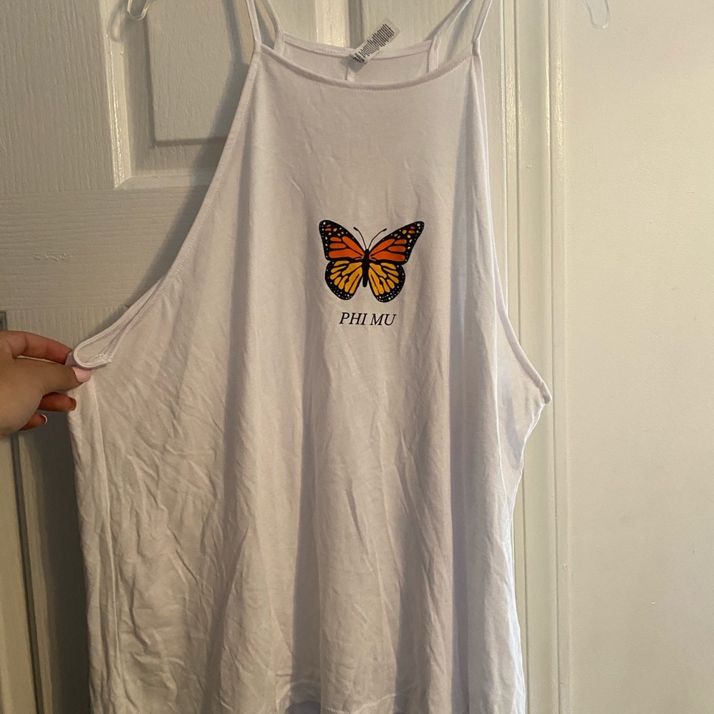 Phi Mu High Neck Top